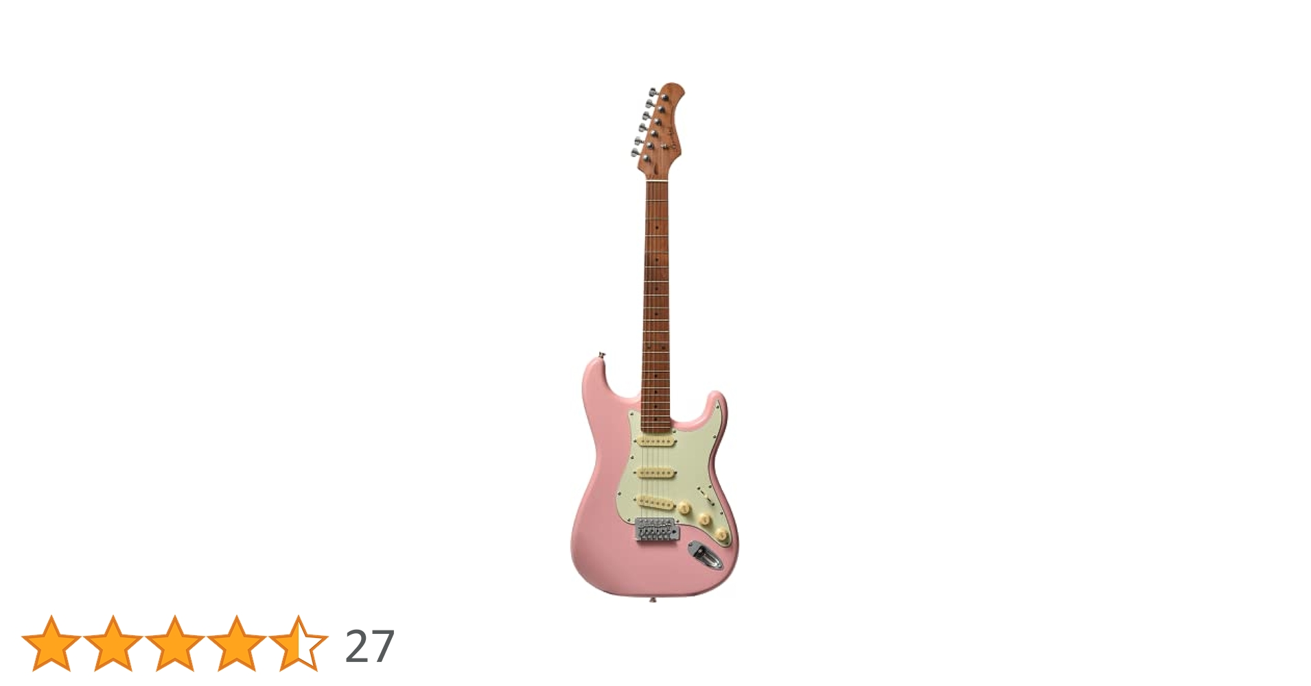 Bacchus BST-1-RSM/M SLPK バッカス エレキギター ピンク Bacchus Universe Series BST-1-RSM/M (SLPK) ｜イケベ楽器店